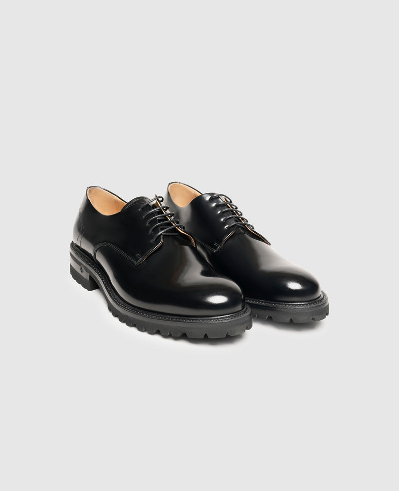 Shoepassion Modisch-elegante Derby Herrenschuhe Mit Auffälliger Profilsohle Shoepassion