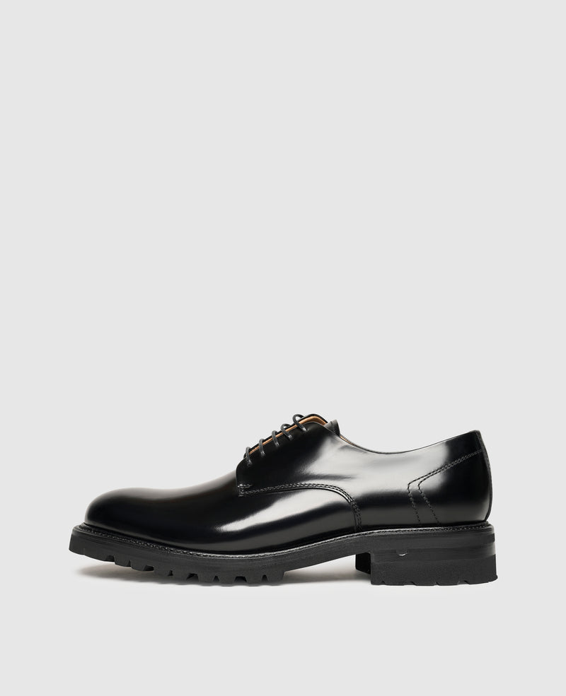 Shoepassion Modisch-elegante Derby Herrenschuhe mit auffälliger Profilsohle Shoepassion