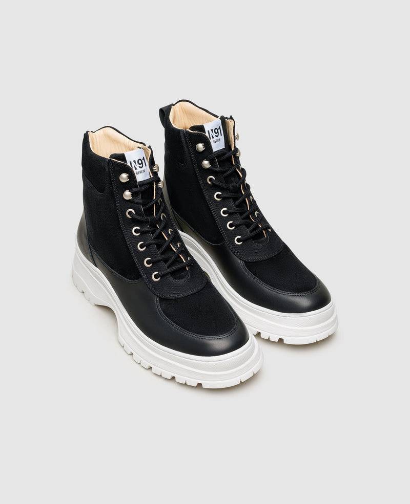 Shoepassion Modischer Boot Mit Materialmix Für Herren N91 Bei Shoepassion