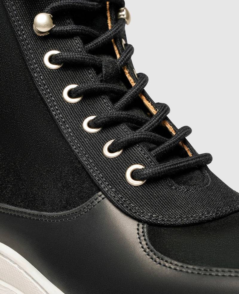 Shoepassion Modischer Boot Mit Materialmix Für Herren N91 Bei Shoepassion