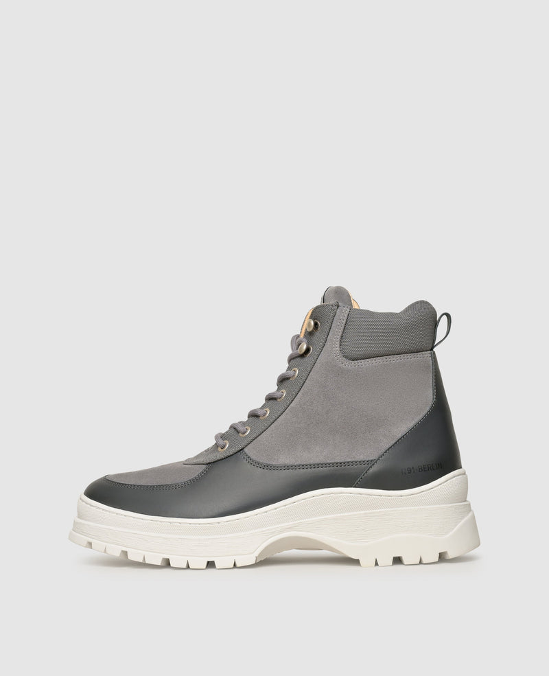 Shoepassion Modischer Boot mit Materialmix für Herren N91 bei Shoepassion