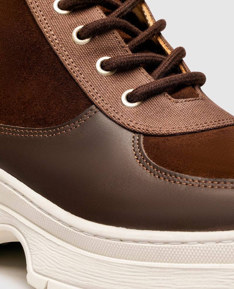 Shoepassion Modischer Boot Mit Materialmix Für Herren N91 Bei Shoepassion