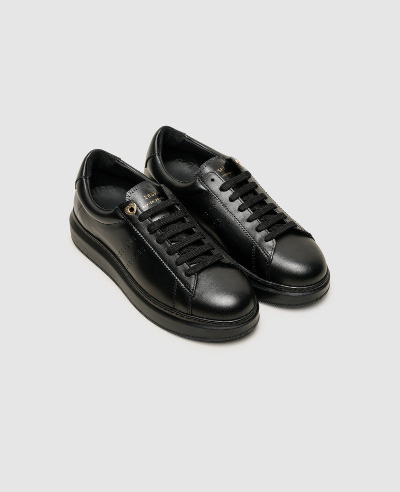 Shoepassion Monochrome Edel-Sneaker Aus Kalbsleder Für Damen Zespà Shoepassion