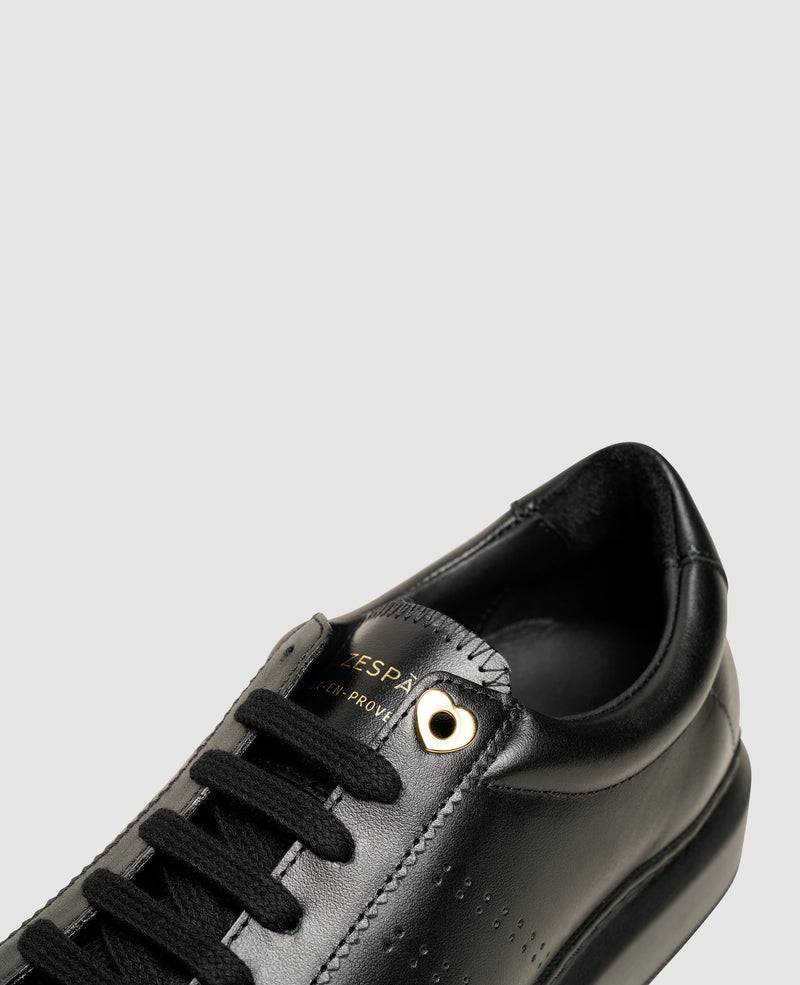 Shoepassion Monochrome Edel-Sneaker Aus Kalbsleder Für Damen Zespà Shoepassion