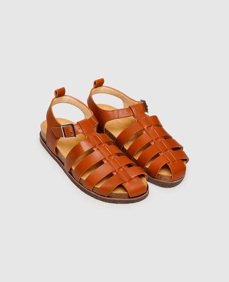 Shoepassion Naturkork-Fischersandale Für Herren Henry Stevens Shoepassion