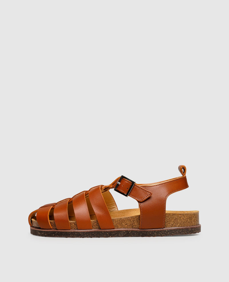 Shoepassion Naturkork-Fischersandale für Herren Henry Stevens Shoepassion