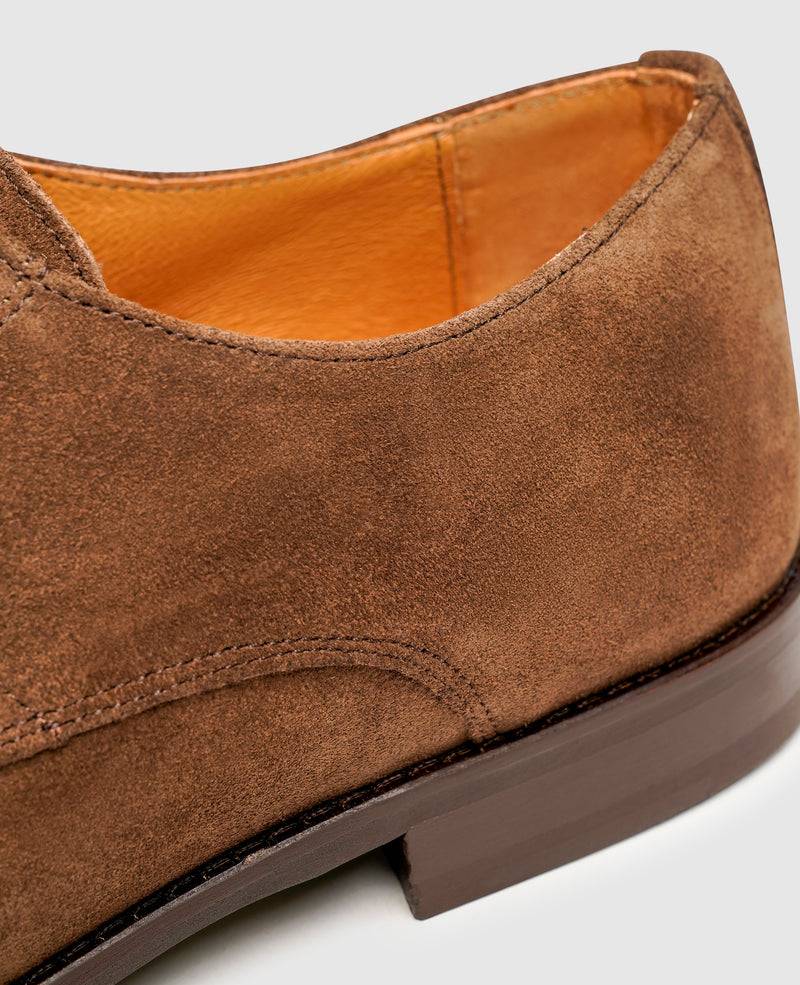 Shoepassion Plain Derby Aus Velours Mit Leder-Gummisohle Henry Stevens Shoepassion