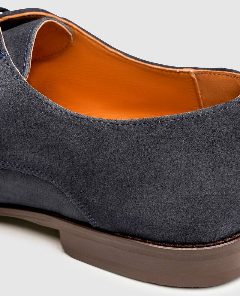 Shoepassion Plain Derby Aus Velours Mit Leder-Gummisohle Henry Stevens Shoepassion