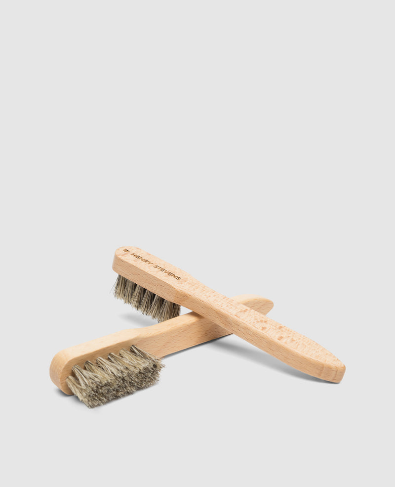 Shoepassion Rahmenbürste-Hell für Schuhcreme von Henry Stevens Shoepassion