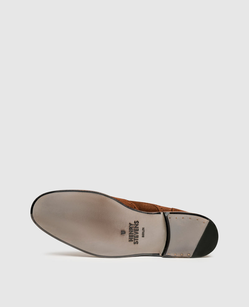 Shoepassion Rahmengenähte Full-Brogue Derby Herrenschuhe Aus Rauleder Shoepassion