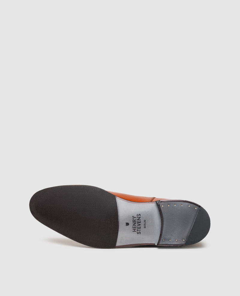 Shoepassion Rahmengenähte Herren Chelsea Boots Aus Glattleder Henry Stevens Shoepassion