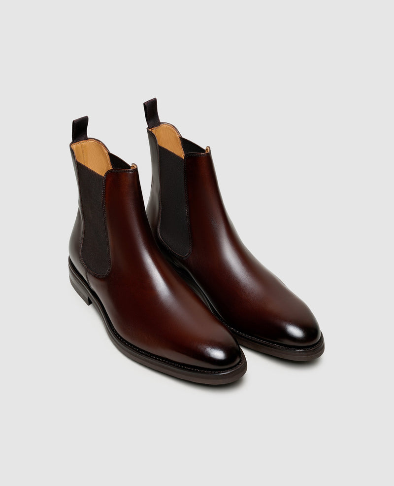 Shoepassion Rahmengenähte Herren Chelsea Boots Mit Handfinish Henry Stevens Shoepassion