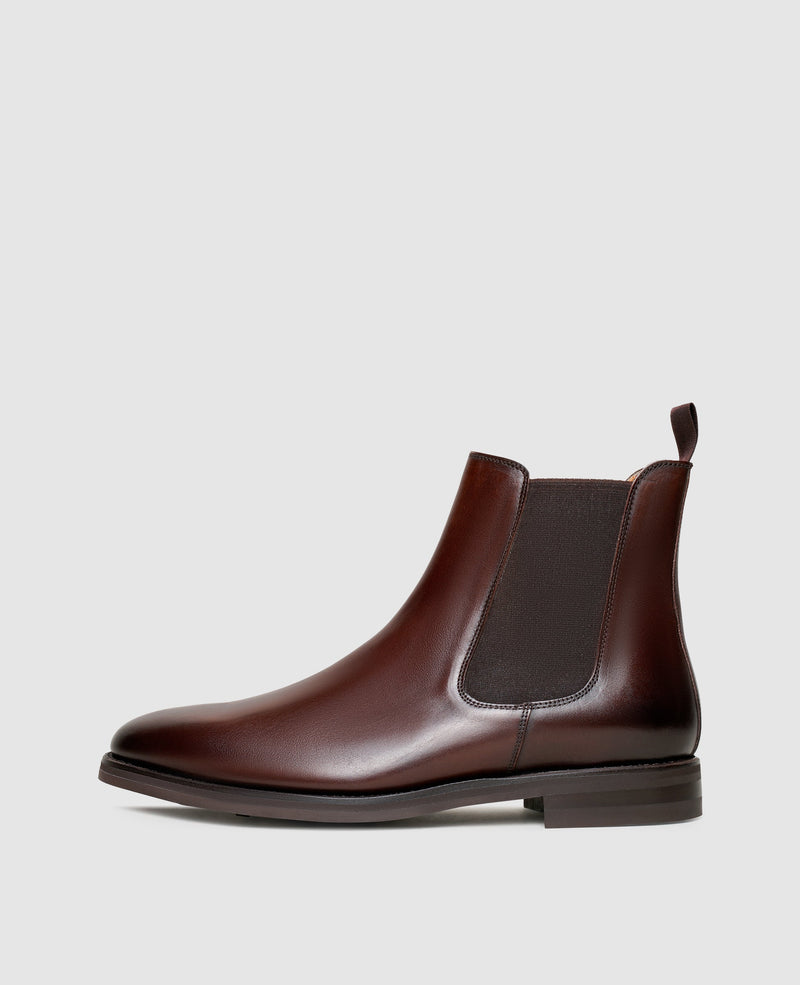 Shoepassion Rahmengenähte Herren Chelsea Boots mit Handfinish Henry Stevens Shoepassion