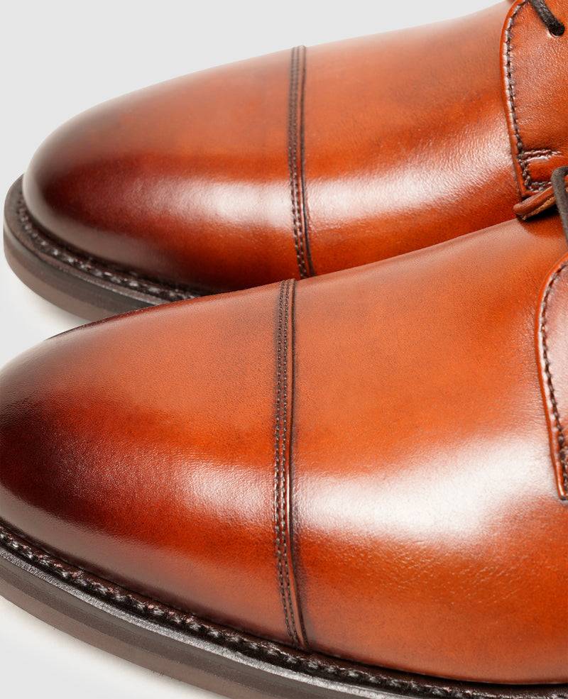 Shoepassion Rahmengenähte Herren-Schnürboots Mit Handfinish Henry Stevens Shoepassion