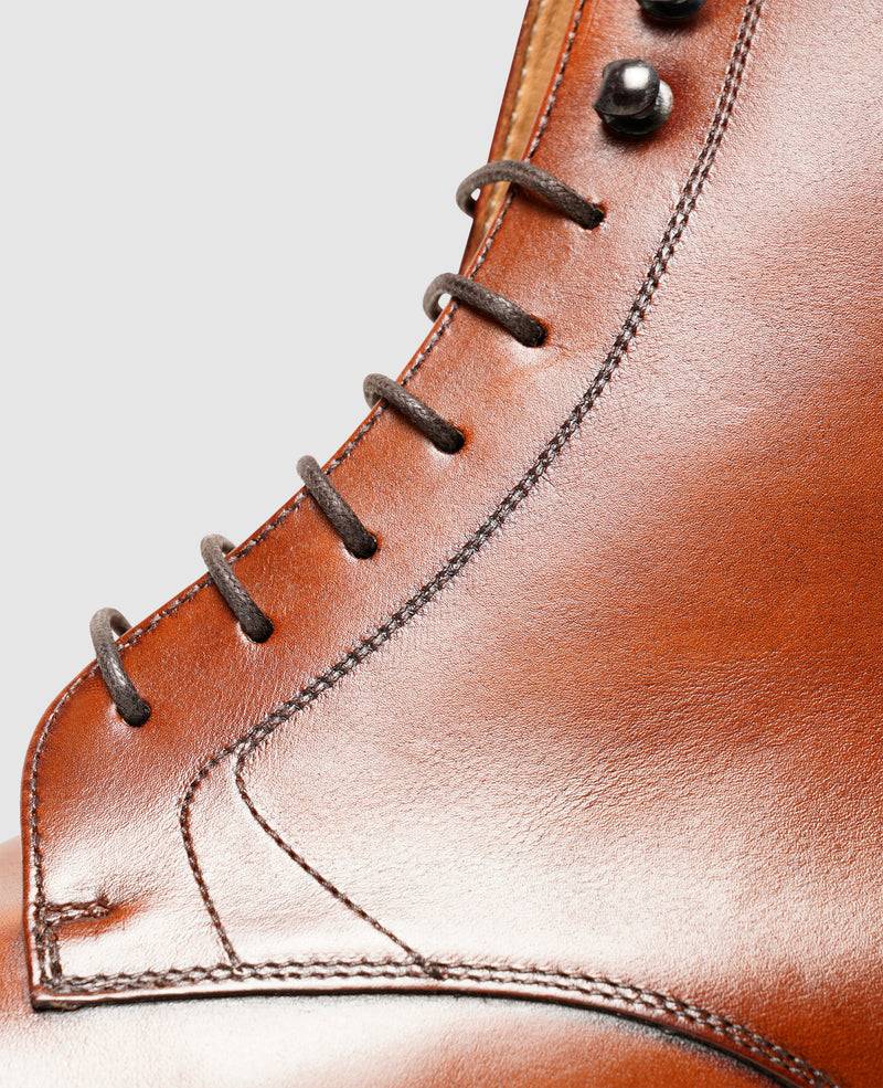 Shoepassion Rahmengenähte Herren-Schnürboots Mit Handfinish Henry Stevens Shoepassion