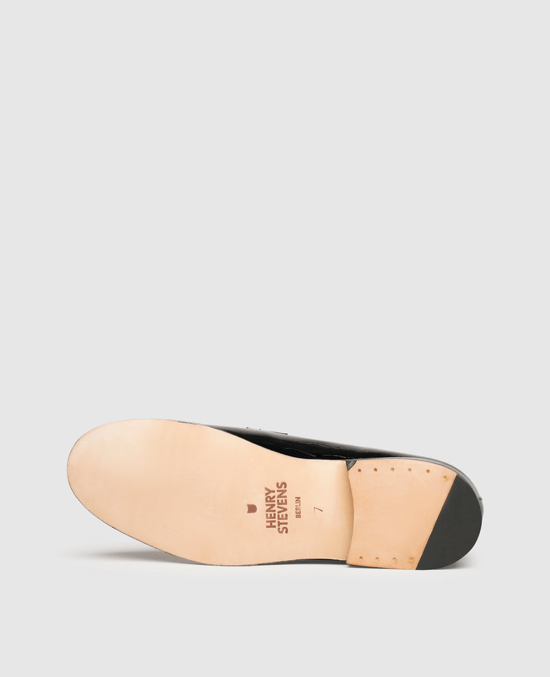 Shoepassion Rahmengenähter Blücher Damenschuh Aus Lackleder Henry Stevens Shoepassion