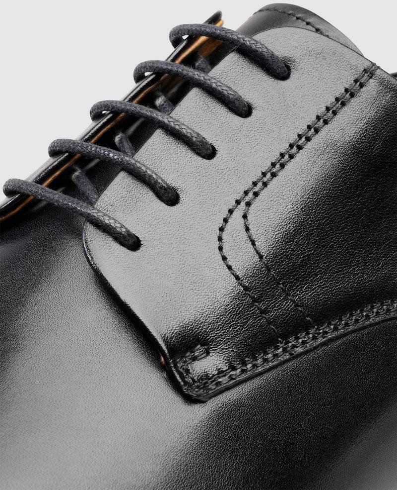 Shoepassion Rahmengenähter Captoe Derby Herrenschuh Aus Leder Henry Stevens Shoepassion