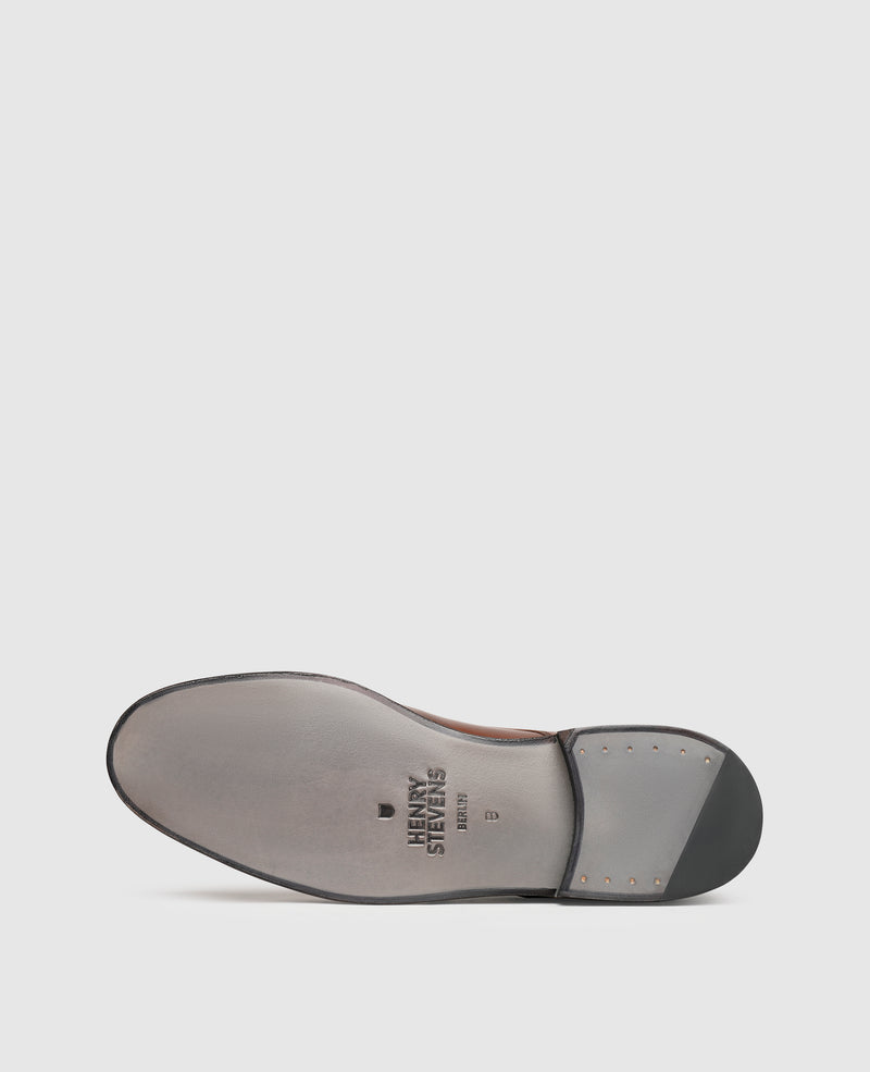 Shoepassion Rahmengenähter Captoe Derby Herrenschuh Aus Leder Henry Stevens Shoepassion