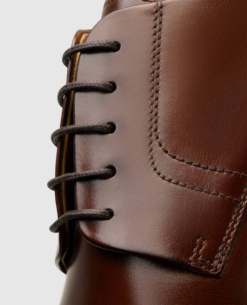 Shoepassion Rahmengenähter Captoe Derby Herrenschuh Aus Leder Henry Stevens Shoepassion