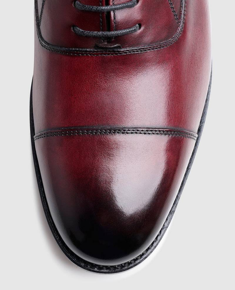 Shoepassion Rahmengenähter Captoe Oxford Für Herren Patina Line Shoepassion