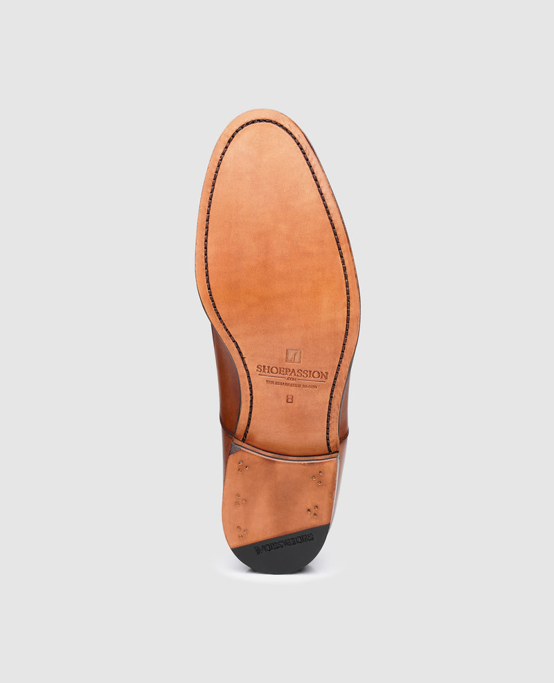 Shoepassion Rahmengenähter Captoe Oxford Für Herren Patina Line Shoepassion