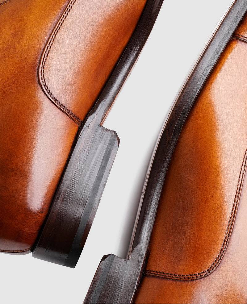 Shoepassion Rahmengenähter Captoe Oxford Für Herren Patina Line Shoepassion