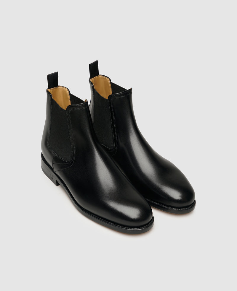 Shoepassion Rahmengenähter Damen Chelsea Boot Aus Kalbsleder Henry Stevens Shoepassion