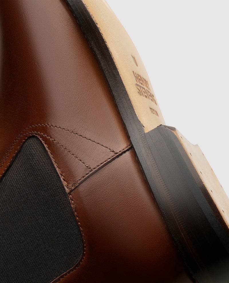 Shoepassion Rahmengenähter Damen Chelsea Boot Aus Kalbsleder Henry Stevens Shoepassion