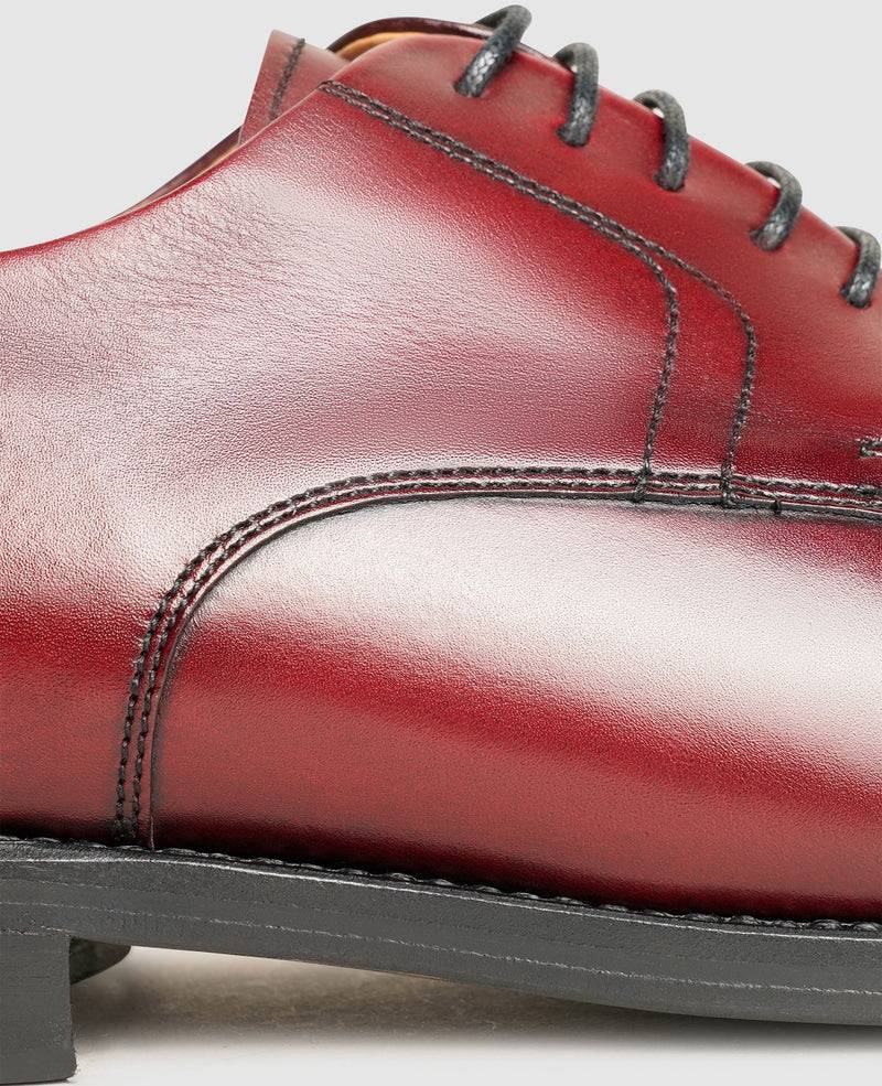 Shoepassion Rahmengenähter Derby Herrenschuh Mit Patina Henry Stevens Shoepassion