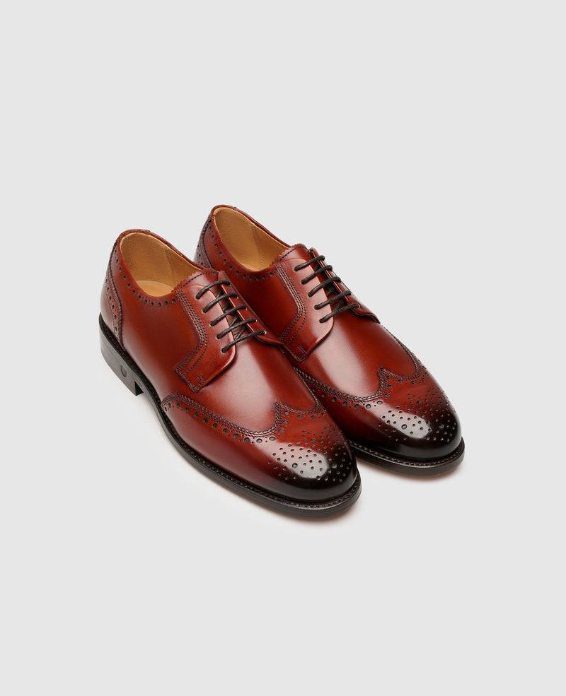 Shoepassion Rahmengenähter Full-Brogue Blücher Damenschuh Henry Stevens Shoepassion