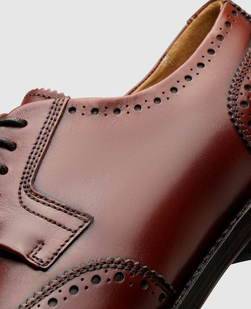 Shoepassion Rahmengenähter Full-Brogue Blücher Damenschuh Henry Stevens Shoepassion