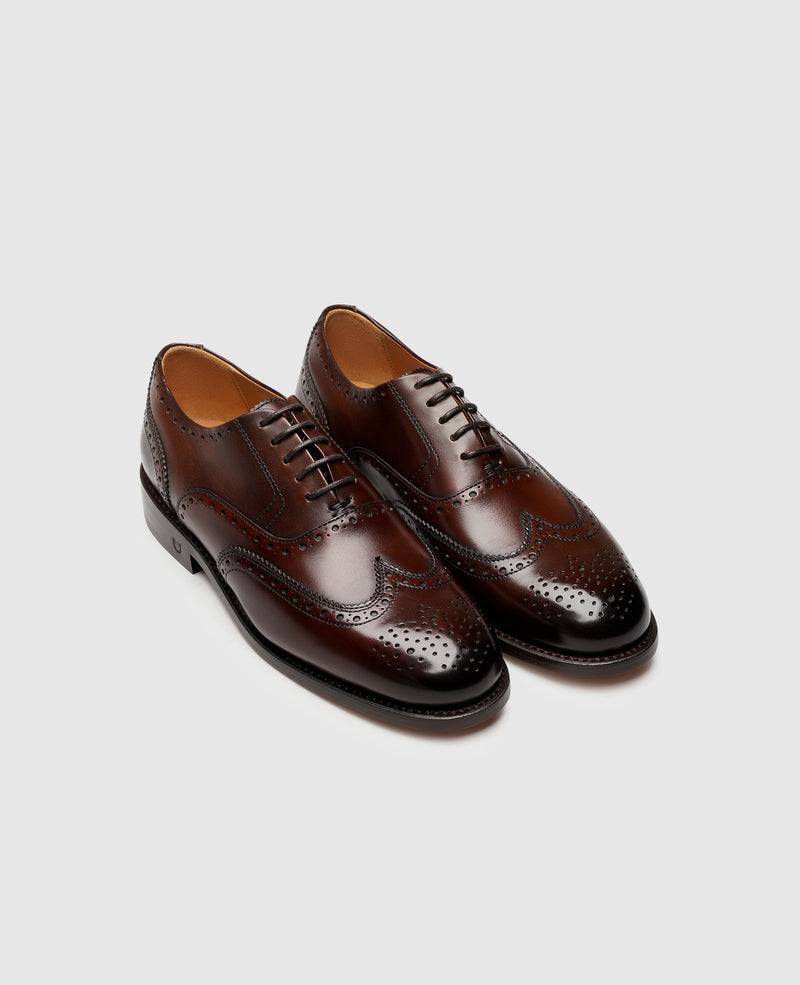 Shoepassion Rahmengenähter Full-Brogue Oxford Damenschuh Henry Stevens Shoepassion