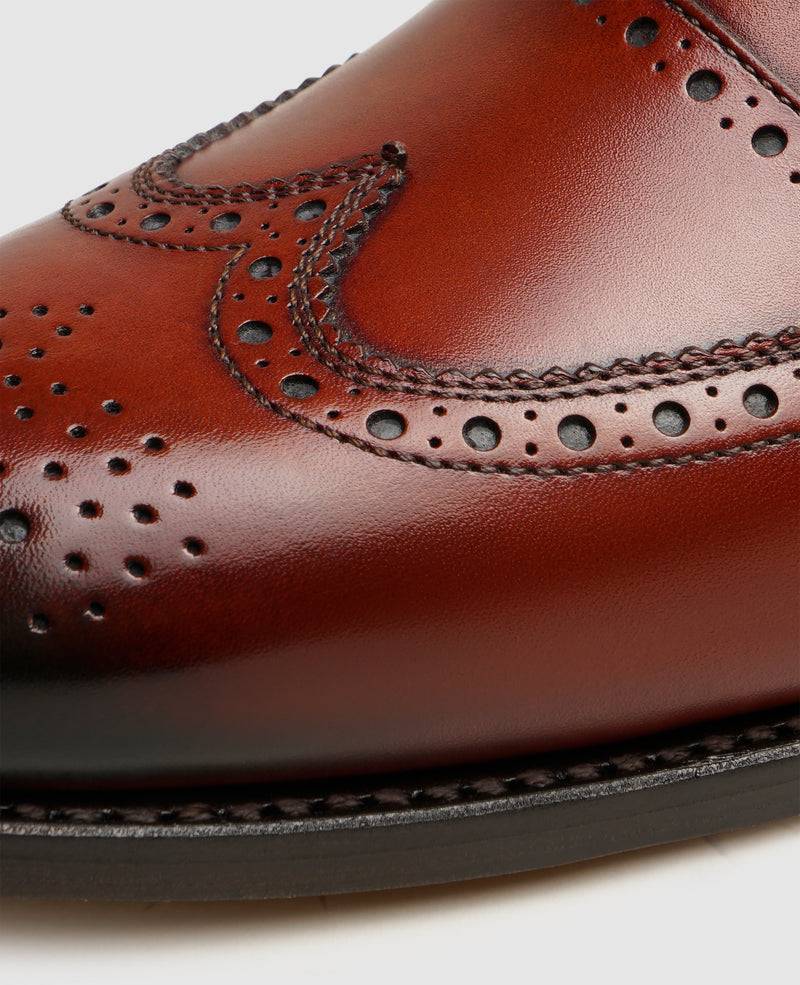 Shoepassion Rahmengenähter Full-Brogue Oxford Damenschuh Henry Stevens Shoepassion