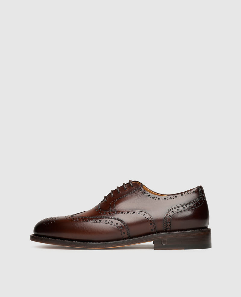 Shoepassion Rahmengenähter Full-Brogue Oxford Damenschuh Henry Stevens Shoepassion