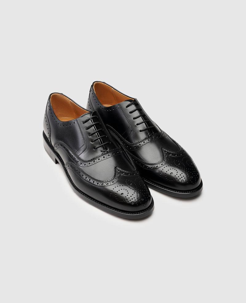 Shoepassion Rahmengenähter Full-Brogue Oxford Herrenschuh Henry Stevens Shoepassion