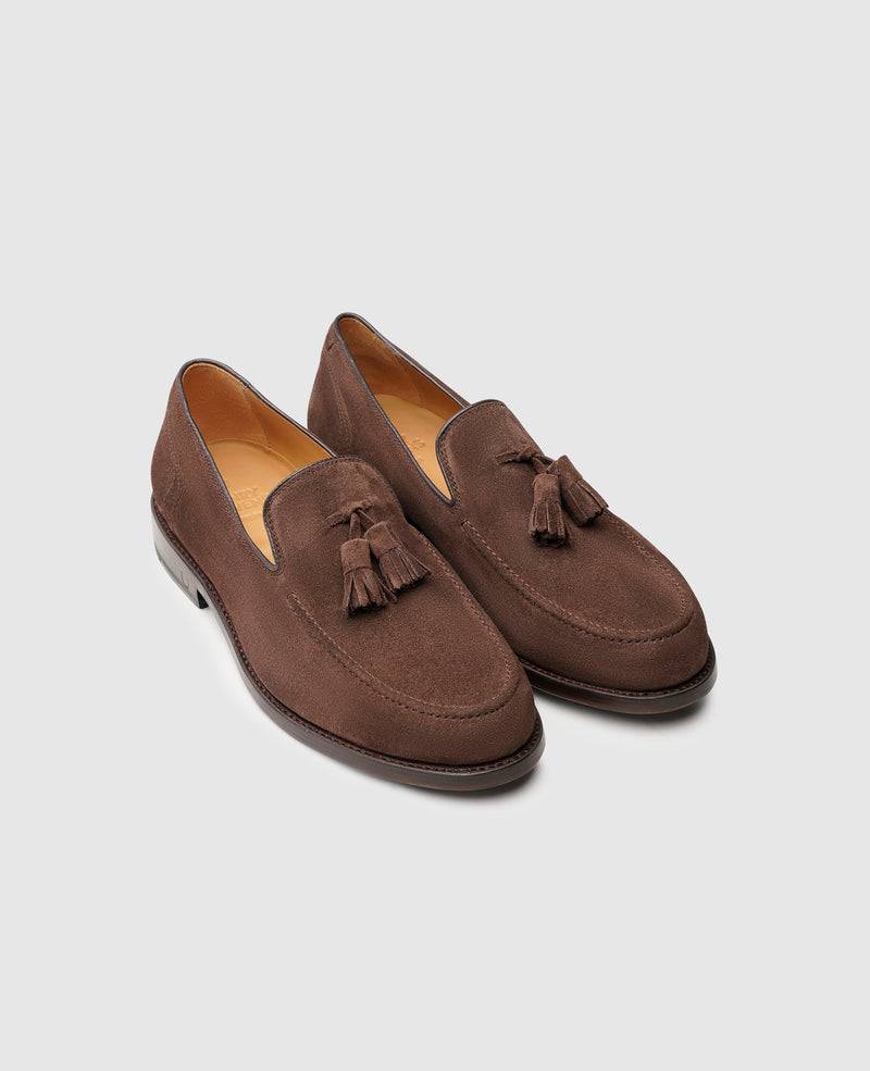 Shoepassion Rahmengenähter Herren Tassel Loafer Aus Rauleder Henry Stevens Shoepassion