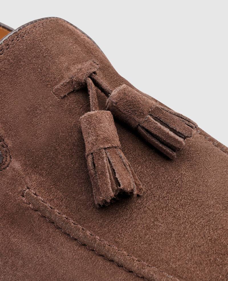 Shoepassion Rahmengenähter Herren Tassel Loafer Aus Rauleder Henry Stevens Shoepassion