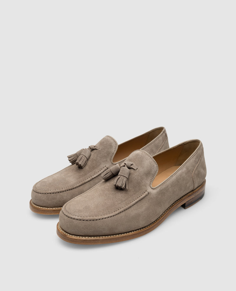 Shoepassion Rahmengenähter Herren Tassel Loafer Aus Rauleder Henry Stevens Shoepassion