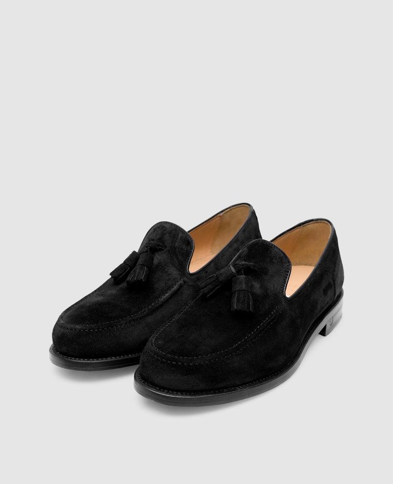 Shoepassion Rahmengenähter Herren Tassel Loafer Aus Rauleder Henry Stevens Shoepassion