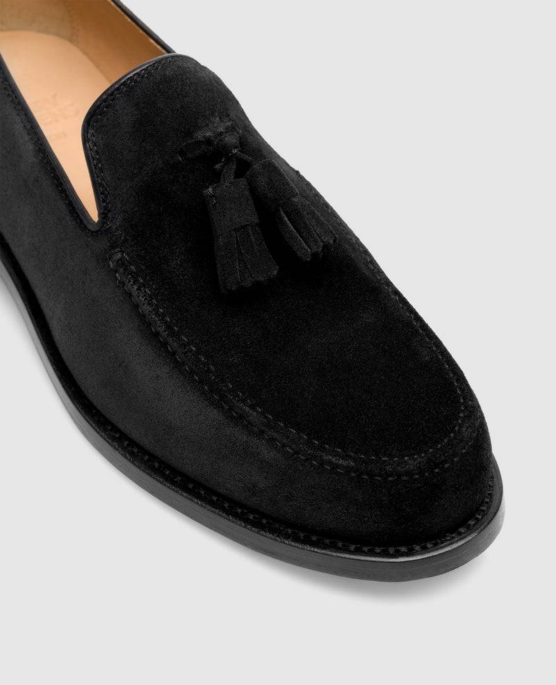 Shoepassion Rahmengenähter Herren Tassel Loafer Aus Rauleder Henry Stevens Shoepassion