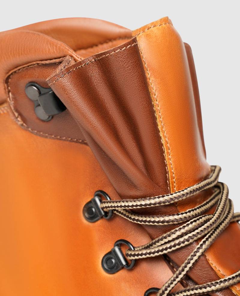 Shoepassion Rahmengenähter Herrenstiefel In Bergsteiger-Optik| Henry Stevens Shoepassion