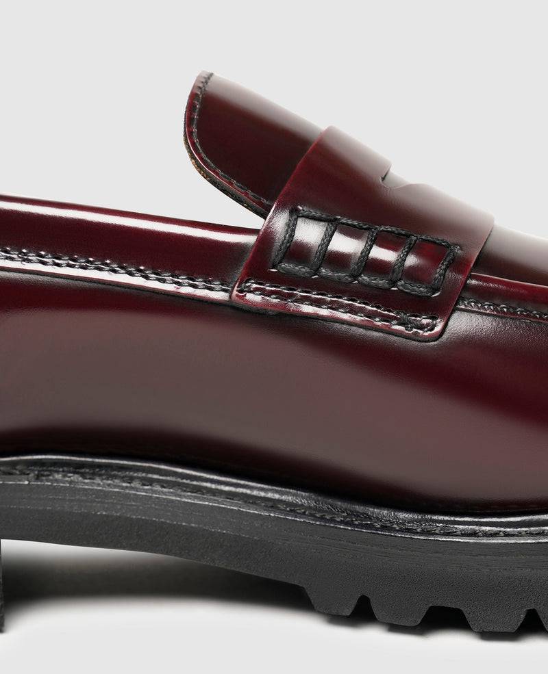 Shoepassion Rahmengenähter Penny Loafer Für Damen Henry Stevens Shoepassion