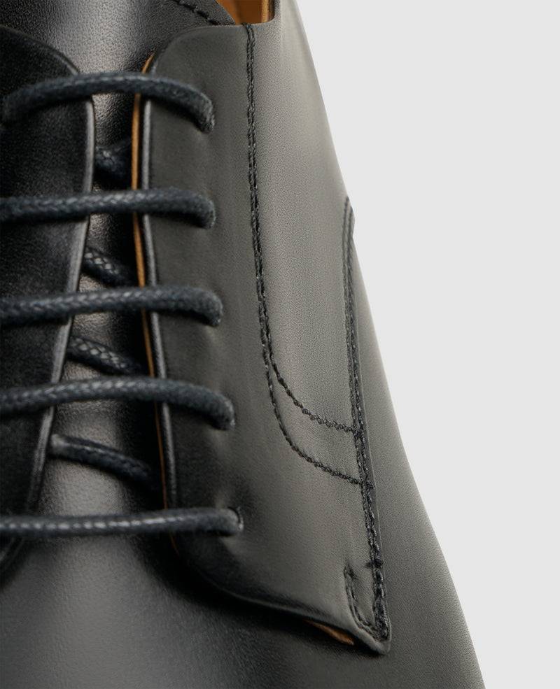 Shoepassion Rahmengenähter Plain Derby Herrenschuh Aus Leder Henry Stevens Shoepassion