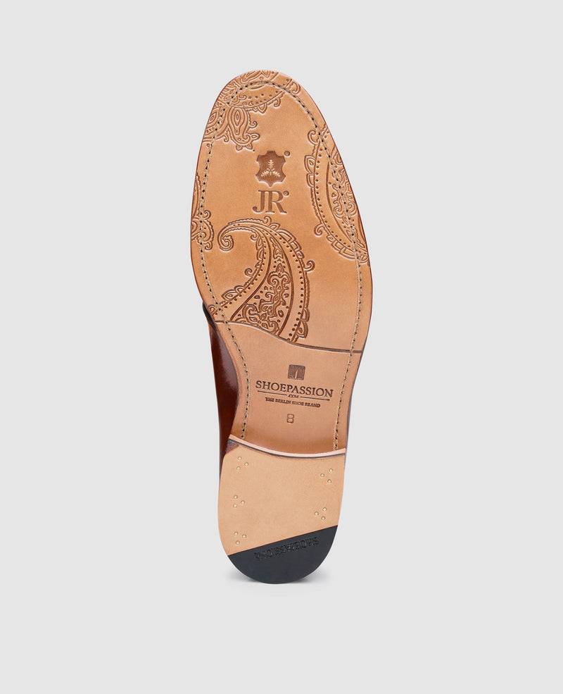 Shoepassion Rahmengenähter Plain Derby Mit Paisley-Muster Rendenbach Sonderkollektion Shoepassion