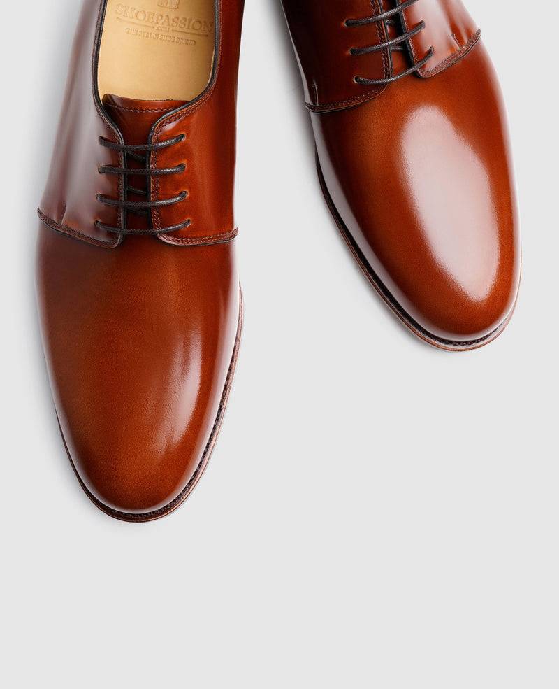 Shoepassion Rahmengenähter Plain Derby Mit Paisley-Muster Rendenbach Sonderkollektion Shoepassion