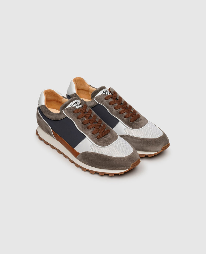 Shoepassion Retro Runner Für Herren Aus Leder & Mesh Henry Stevens Shoepassion