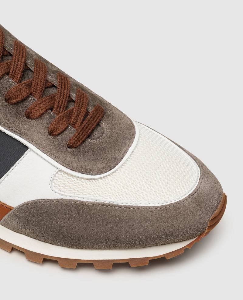 Shoepassion Retro Runner Für Herren Aus Leder & Mesh Henry Stevens Shoepassion