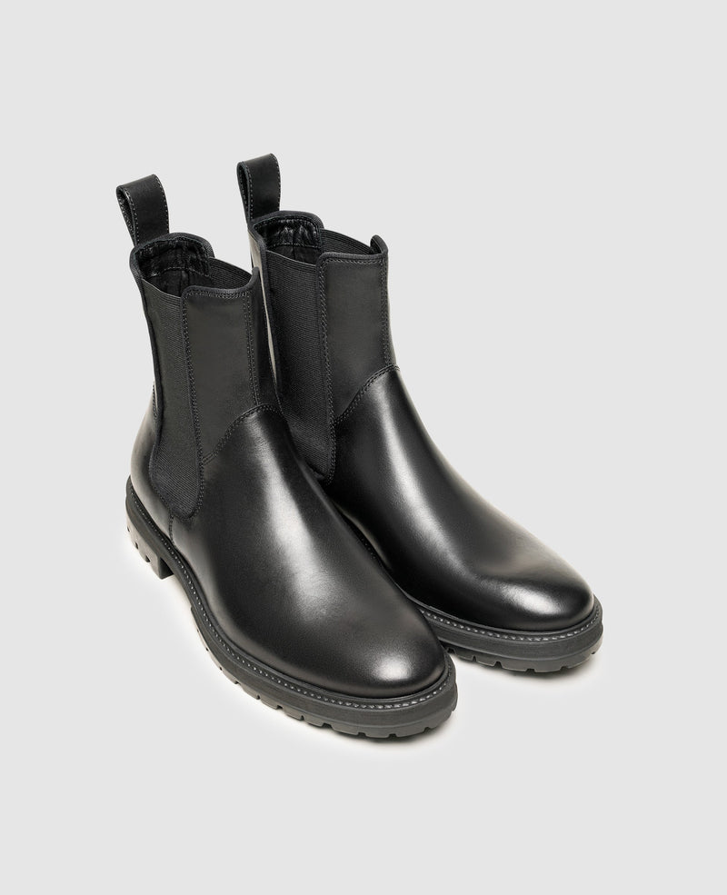 Shoepassion Robuster Chelsea Boot Mit Gummiprofilsohle Vagabond Shoepassion