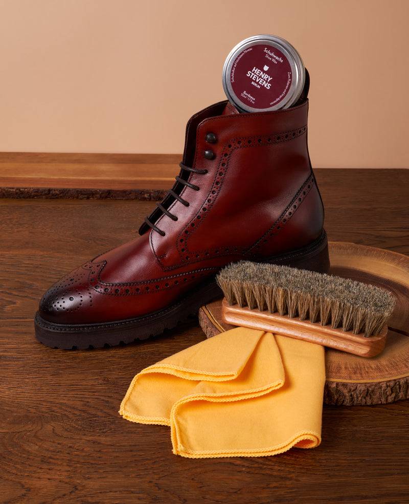 Shoepassion Rosshaarbürste-Dunkel Für Lederschuhe Von Henry Stevens Shoepassion