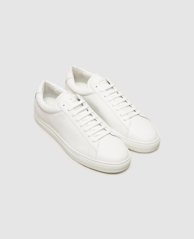 Shoepassion Schlichter Edel-Sneaker Aus Glattem Kalbsleder Für Herren Zespà Shoepassion